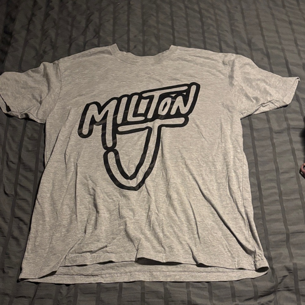 Gray Milton J T-Shirt for Men